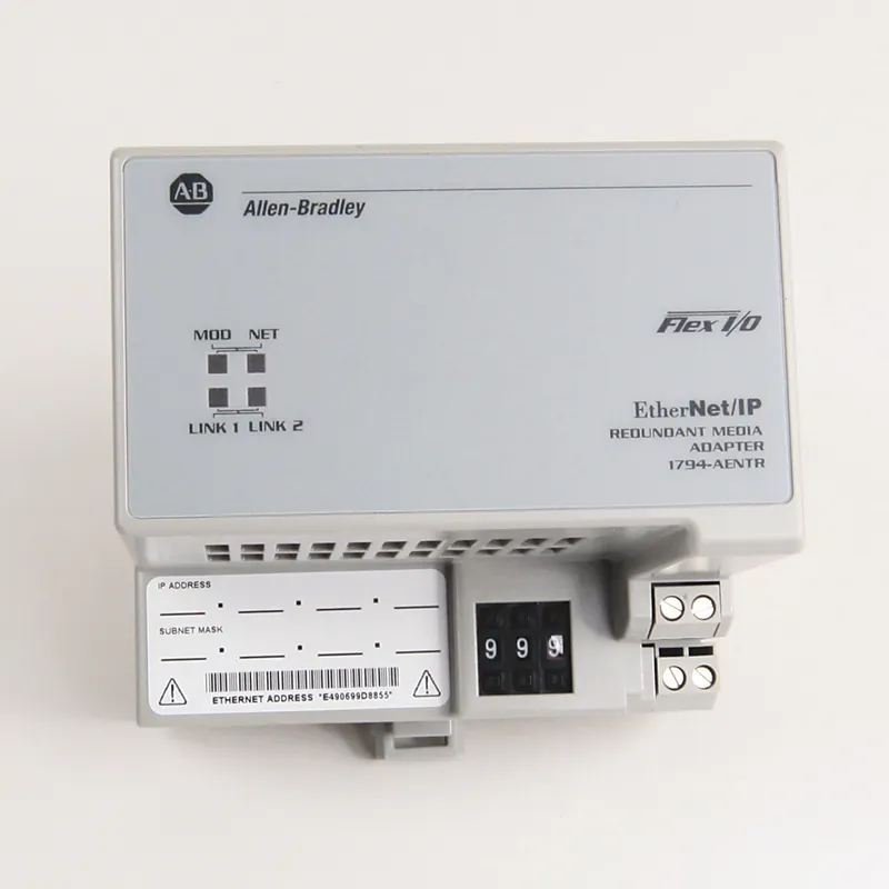Allen-Bradley 1794-AENTR 10/100 Mb/Sec Copper Media Ethernet/IP Device Level Ring Network Adapter