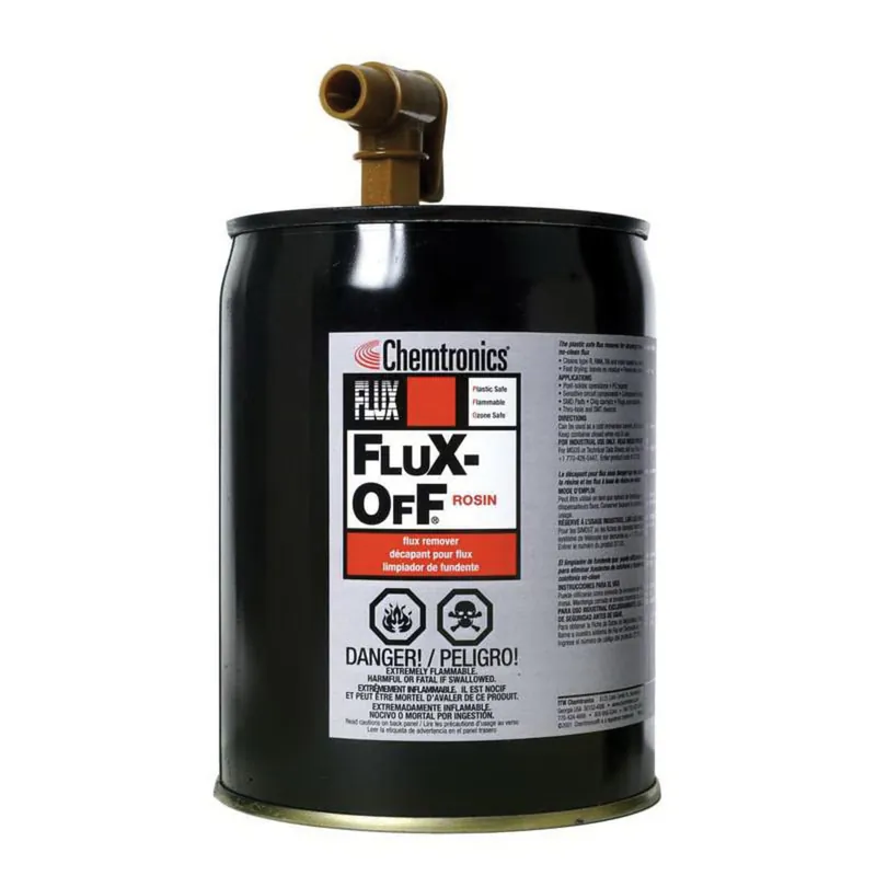 Chemtronics ES535 Flux-Off Rosin Flux Remover, 5 gal Pail
