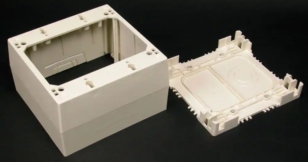 Wiremold 2344-2-WH Extra Deep Device Box 2-Gang 600 V