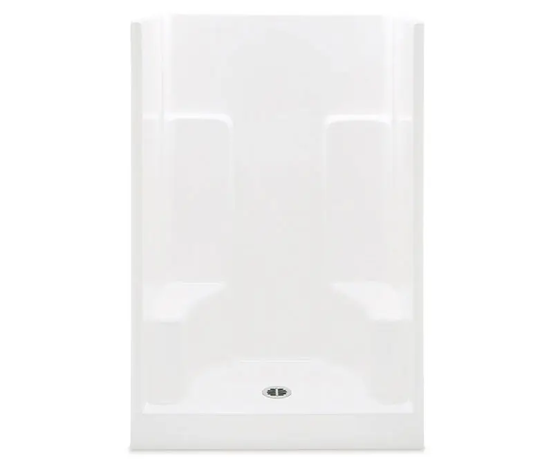 Aquatic 1483SG-WHITE 48 inches x 35 inches x 72 inches Alcove Shower Module