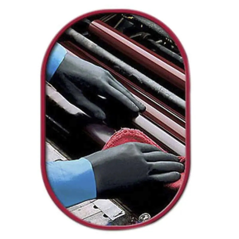 Showa CHML-09 Chemical Resistant Glove Large Blue/Black