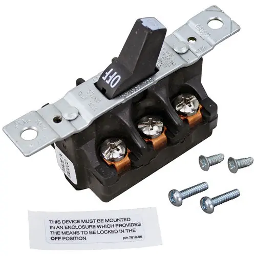 Hobart 00-157369 Manual Motor Controller Toggle Switch