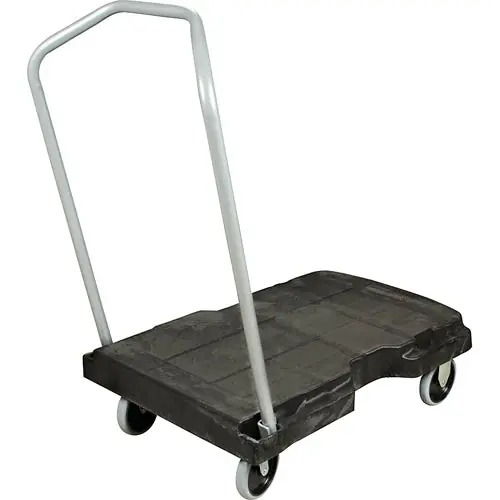 Rubbermaid 7001 Tripple Trolley Bk Cart Std Duty 5 in Casters
