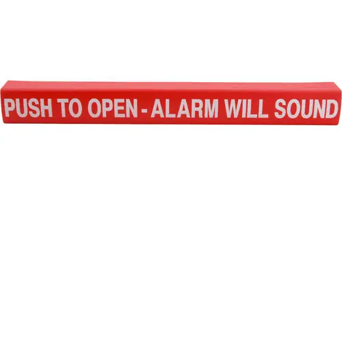 WRAP PUSH PAD PUSH TO OPEN ECL-105417-1 for Detex ECL105417-1