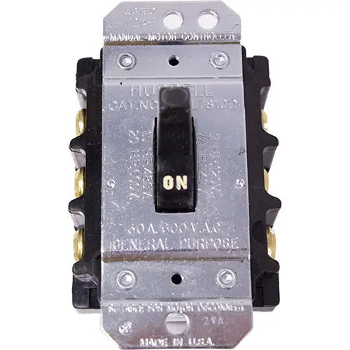 SWITCH 3 POLE SINGLE THROW (FAN) -7810UD for Hubbell HBL-7810UD