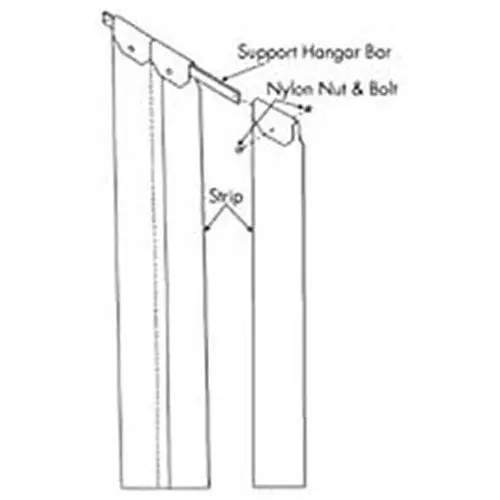 Strip Curtain 401SC6064684 for Kason KAS401SC6064684