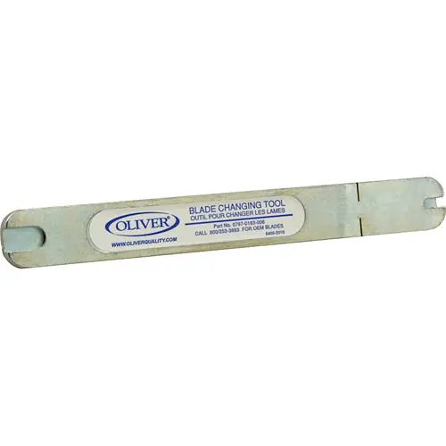 blade changing tool for Oliver Products OLI0797-0183-006K