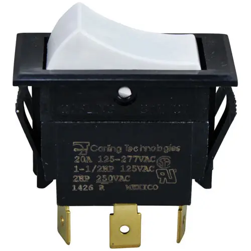 Jade Range 200-356-000 SWITCH ON/OFF/ON WHITE ROCKER