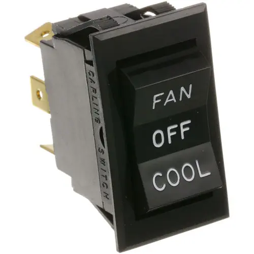 SWITCH 7/8 X 1-1/2 DPDT CTR-OFF 1305-6 for Montague MTG1305-6