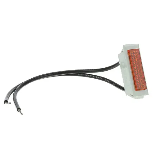 Hobart 411496-E3 Signal Light 250V 3/8 x 1-5/16 Amber