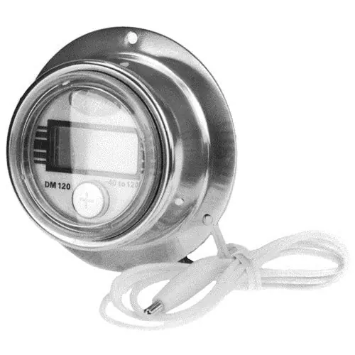 THERMOMETER REF -40 TO 120F BACK MOUNT CPDM120-S for Atkins
