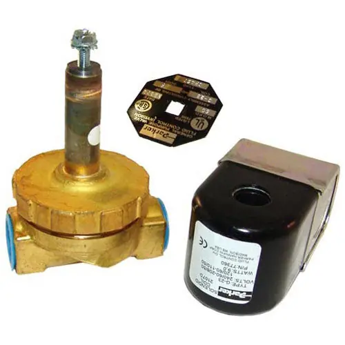 Steam Solenoid Valve 120/240V NC 1/2 FPT 98314-11 for Vulcan Hart
