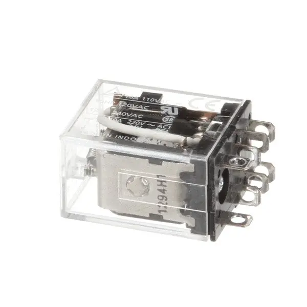 RELAY 24V AC DPDT CLEAR (2 PER) 18A333 for Ultrafryer 18A333
