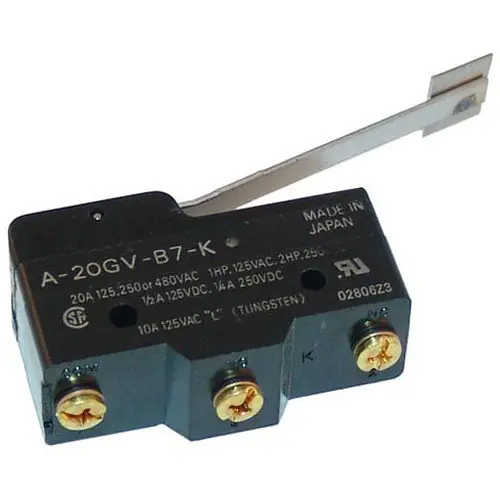 DOOR SWITCH 1 OC HOLES NO NC 16054 for Dynamic Cooking Systems DCS16054