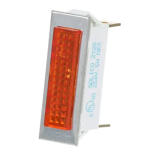 Blodgett 40953 SIGNAL LIGHT 3/8 X 1-5/16 AMBER 250