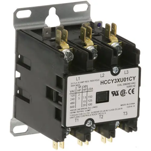 Scotsman 12-0739-02 Contactor 3P 25/35A 208/240V