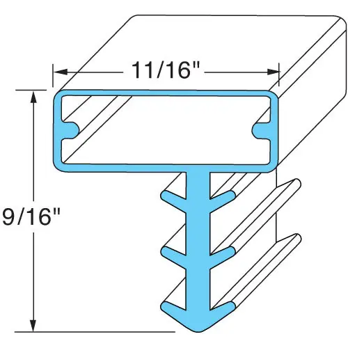 DOOR GASKET - 36-1/4 X 79 KLP25567-1075 for Kolpak KLP25567-1075