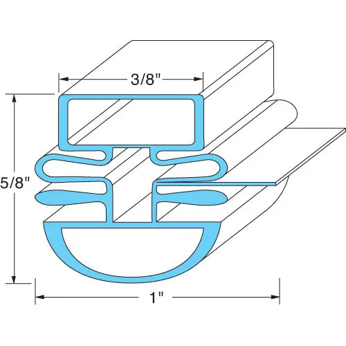 DOOR GASKET for Turbo Air M272300100