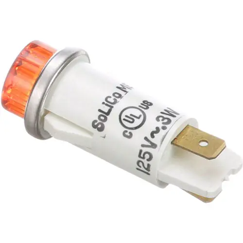 Amber Round Signal Light 125V 1/3 W PS1268/3 for Winston  PS1268/3