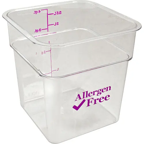 4 Qt CamSquare Container for Cambro CAM4SFSCW-441