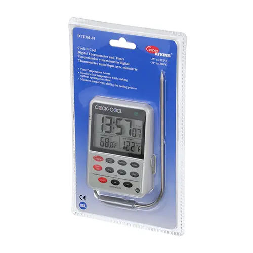 Digital Thermometer Cooking and Cool Down DTT361-01 for Atkins ATKDTT361-01
