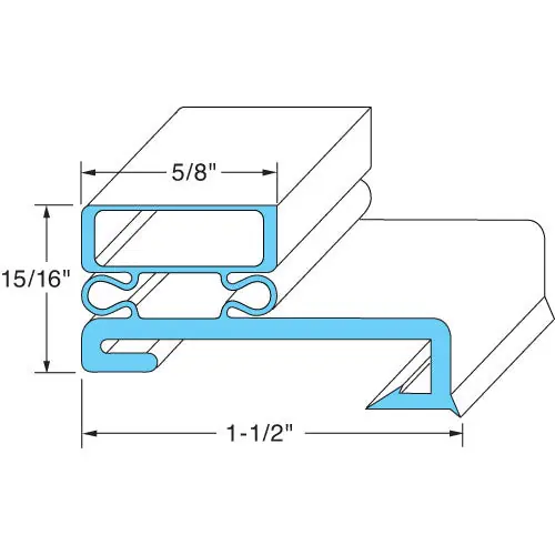 DOOR GASKET for Victory VT50384301