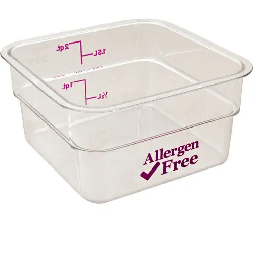 2Qt CamSquare Container for Cambro 2SFSCW441