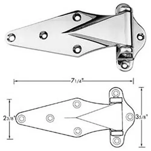 HINGE for Kason 1071-000040
