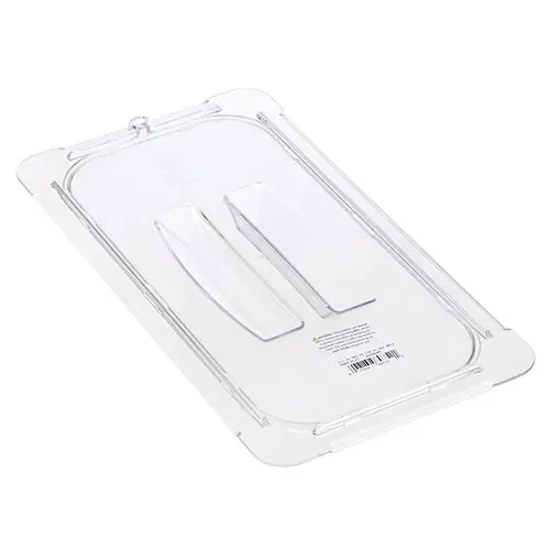 Lid Food Pan with Handle Half Clear 10230U for Carlisle Foodservice CTN10230U