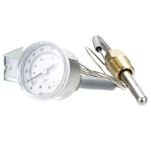 Temperature Gauge with U-Bracket 30-300 DEG F 10-9268 for Market Forge 10-9268