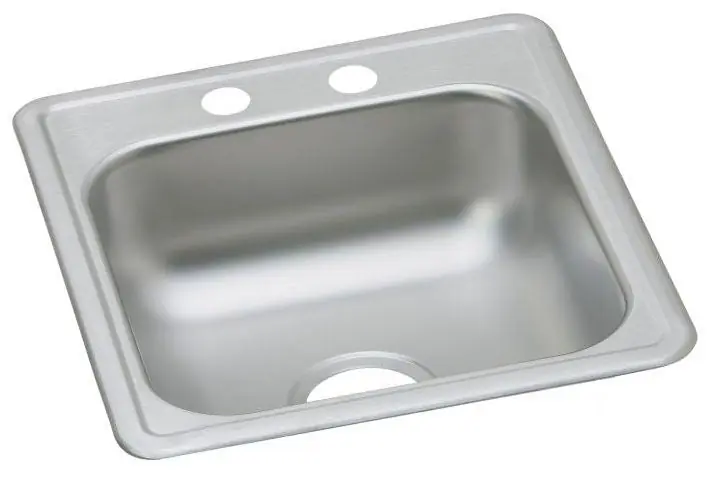 Dayton D117192 Drop-In Kitchen Sink 17 x 19 2 Hole