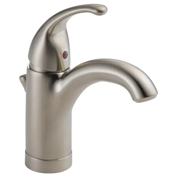 Peerless Faucet P188624LF-BN Tunbridge Brushed Nickel Brass 1-Handle High Arc Lavatory Faucet 1.2 gpm at 60 psi