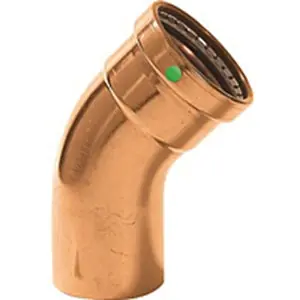 Apollo Valves 10062042 ProPress XL-C 0916.2XL Copper 45 Degree Street Elbow, 3 in
