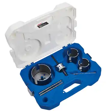 LENOX LXAH47SET 7PC MULTI-MATERIAL CARBIDE TIPPED HOLE SAW SET