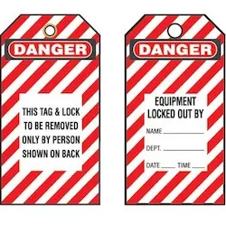 Panduit PVT-98 Write-On Semi-Rigid Identification Tag 5-3/4 in H x 3 in W