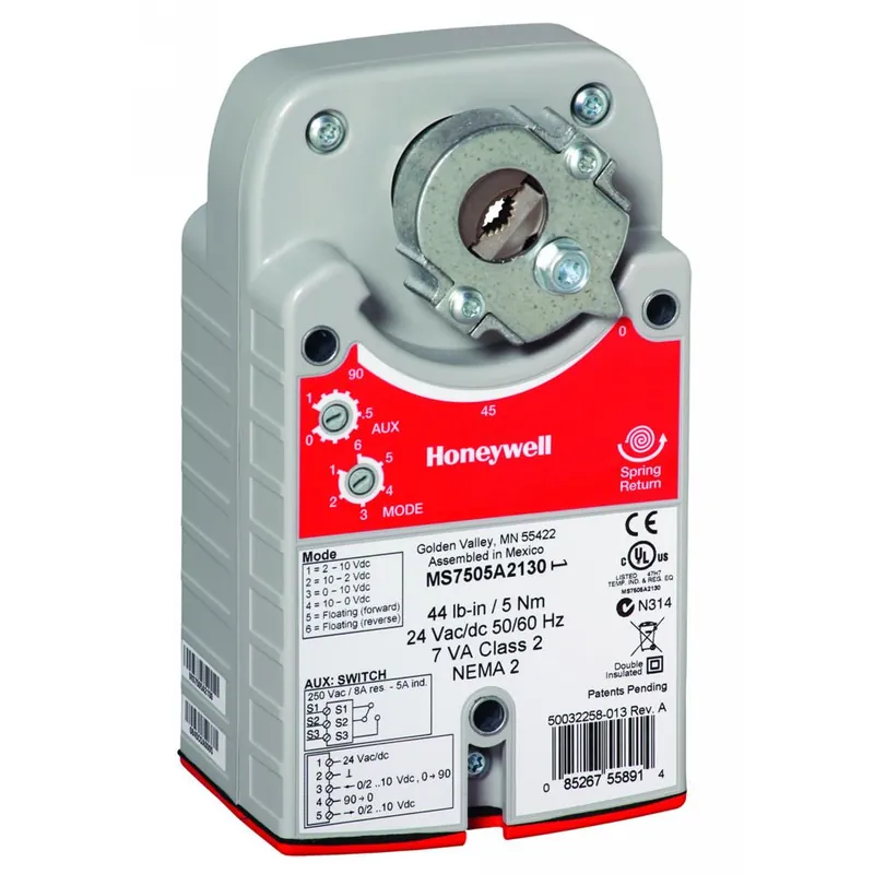 Honeywell MS8103A1130/U Direct Coupled Actuator, 27 lb-in