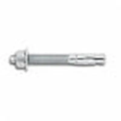 DeWalt 7412SD1 Power-Stud+SD1 Zinc-Plated Carbon Steel Wedge Expansion Anchor (3/8 x 2-3/4 in)