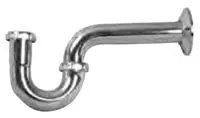 Dearborn 701-1 1-1/4 in. Brass P-Trap Without Cleanout