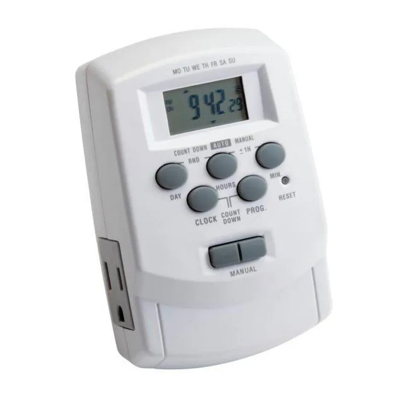 Kichler Lighting 15556WH Landscape Accessory 2-3/4 In. Digital Timer With Daylight Savings
