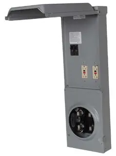 Midwest R011C010U Surface Mount Temporary Power Outlet 120/240V Underground