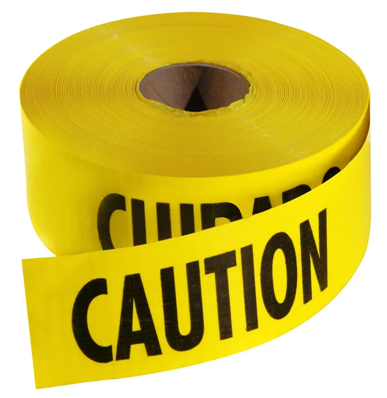 Milwaukee 71-1001 Yellow Caution Barricade Tape