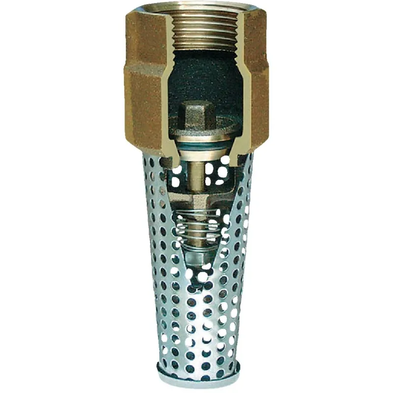 Simmons 453SB Foot Valve 1 In. Lead Free