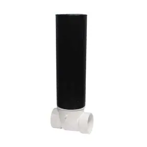 Canplas 223287W Backwater Valve with 16 in Access Sleeve and Lid 3 in
