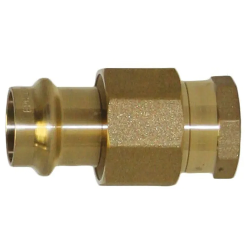 Apollo 10075874 8733-3 Female Union, Lead Free Brass, Small Diameter, PxFPT, 3/4x3/4