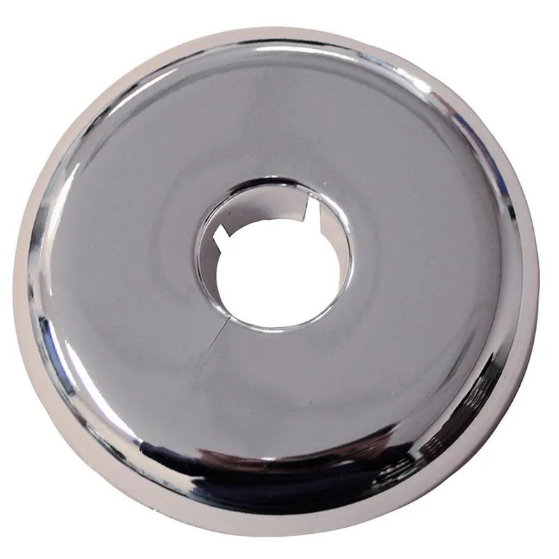 Jones Stephens F06099 1 in. Plastic Hinged Escutcheon in Chrome
