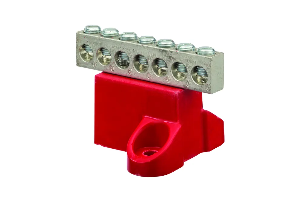 NSI Industries GBA2-7 Ground Bar AL 10 Circuit