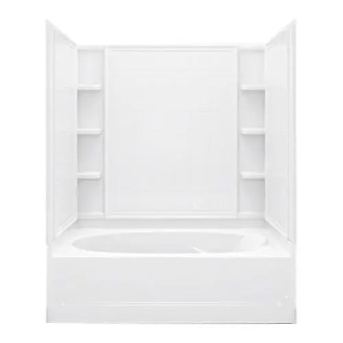 Sterling 71100110-0 Shower Stall 40 gal Bath/Shower Wall Set