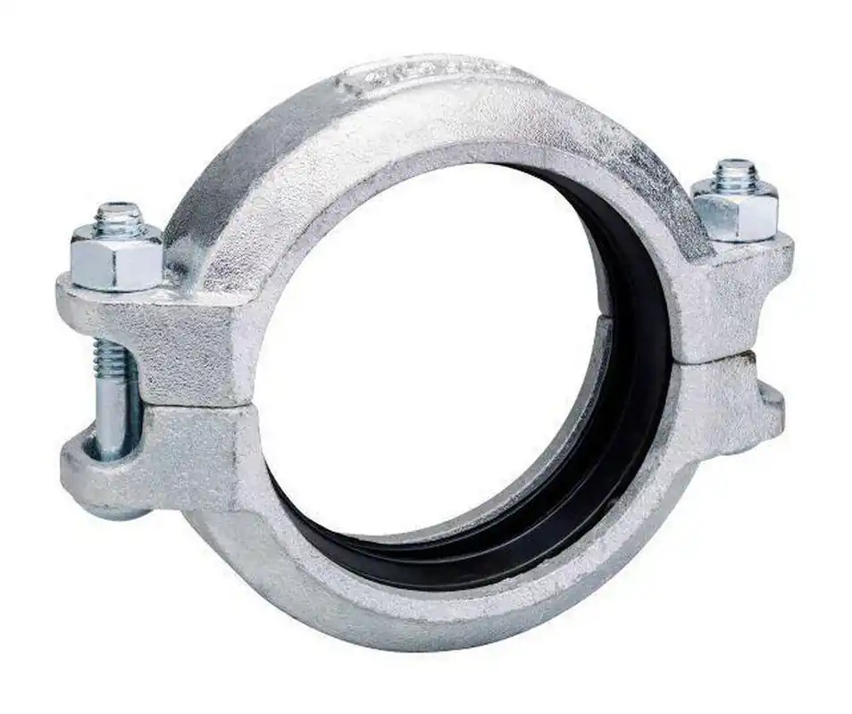 Victaulic L040075GE0 FireLock Style 75 4 in Galvanized Grooved Coupling