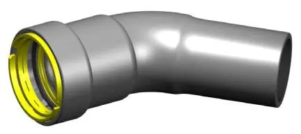 Apollo PWR7481641 PowerPress, Press Street Elbow, Gas, 2 inch x 2 inch, Press x FTG, 45 Degree, Model 406-2G