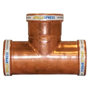 Apollo 10077761 ProPress XL-C Copper Tee 3 in